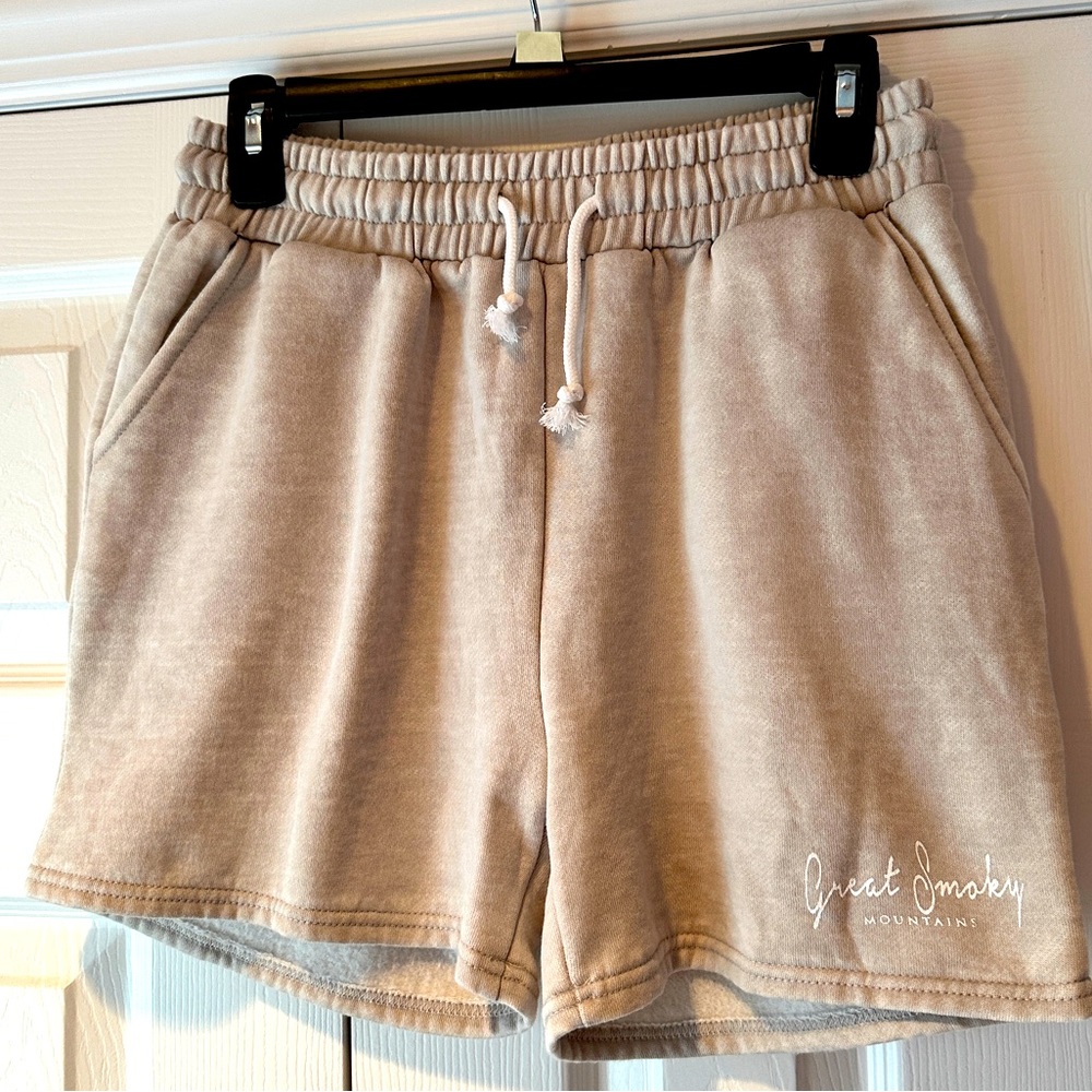 Great Smoky Mountains Tennessee fleece shorts